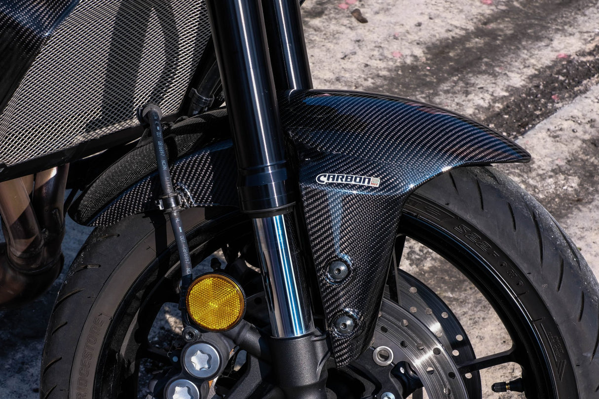 YAMAHA MT09 FZ09 2021-2025 Carbon Fiber Front Fender