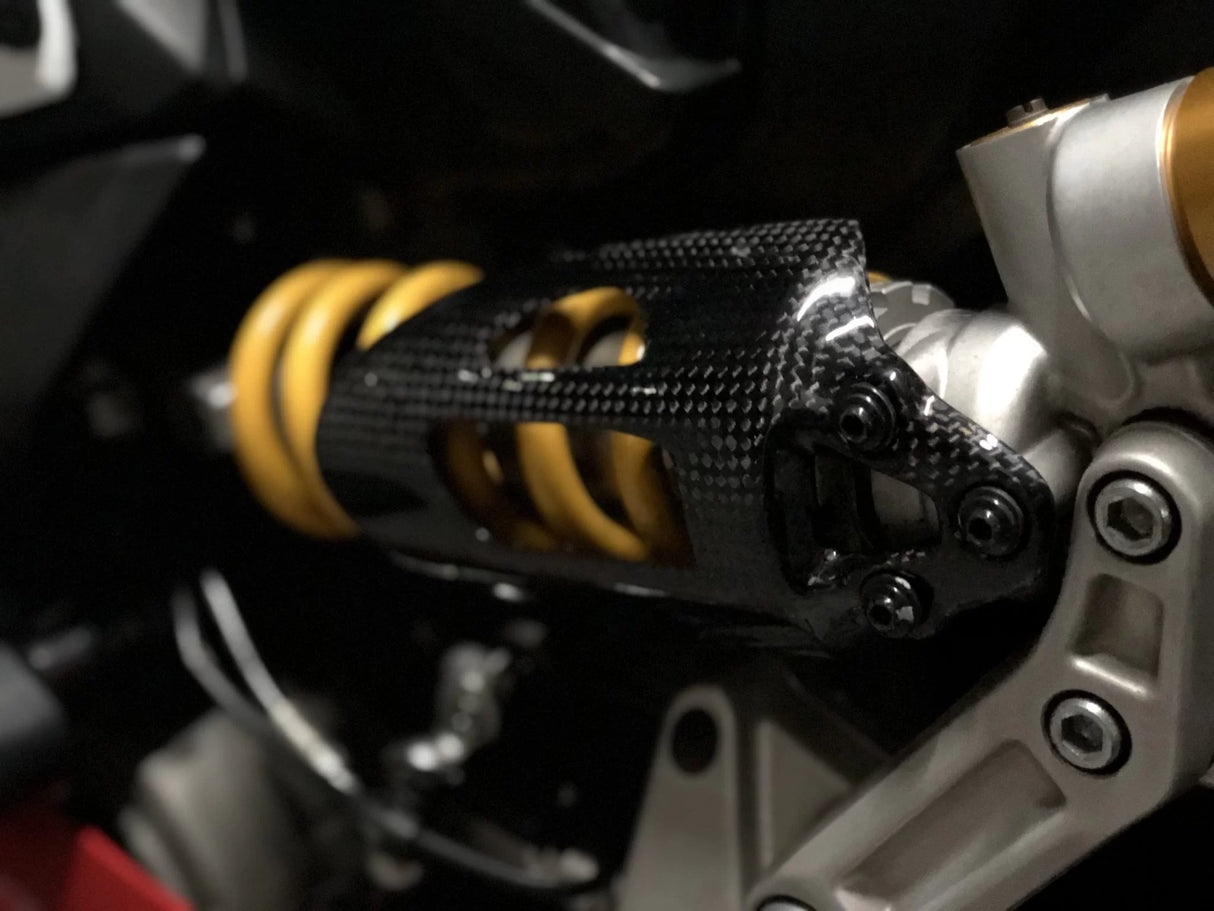 DUCATI Panigale V2 Carbon Fiber Shock Absorber Cover