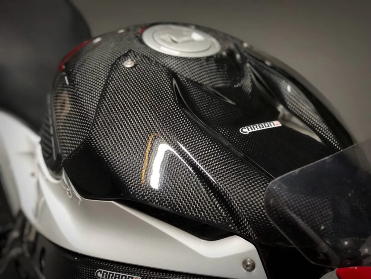 BMW S 1000RR 2015-2018 Carbon Fiber Front Tank Airbox Cover