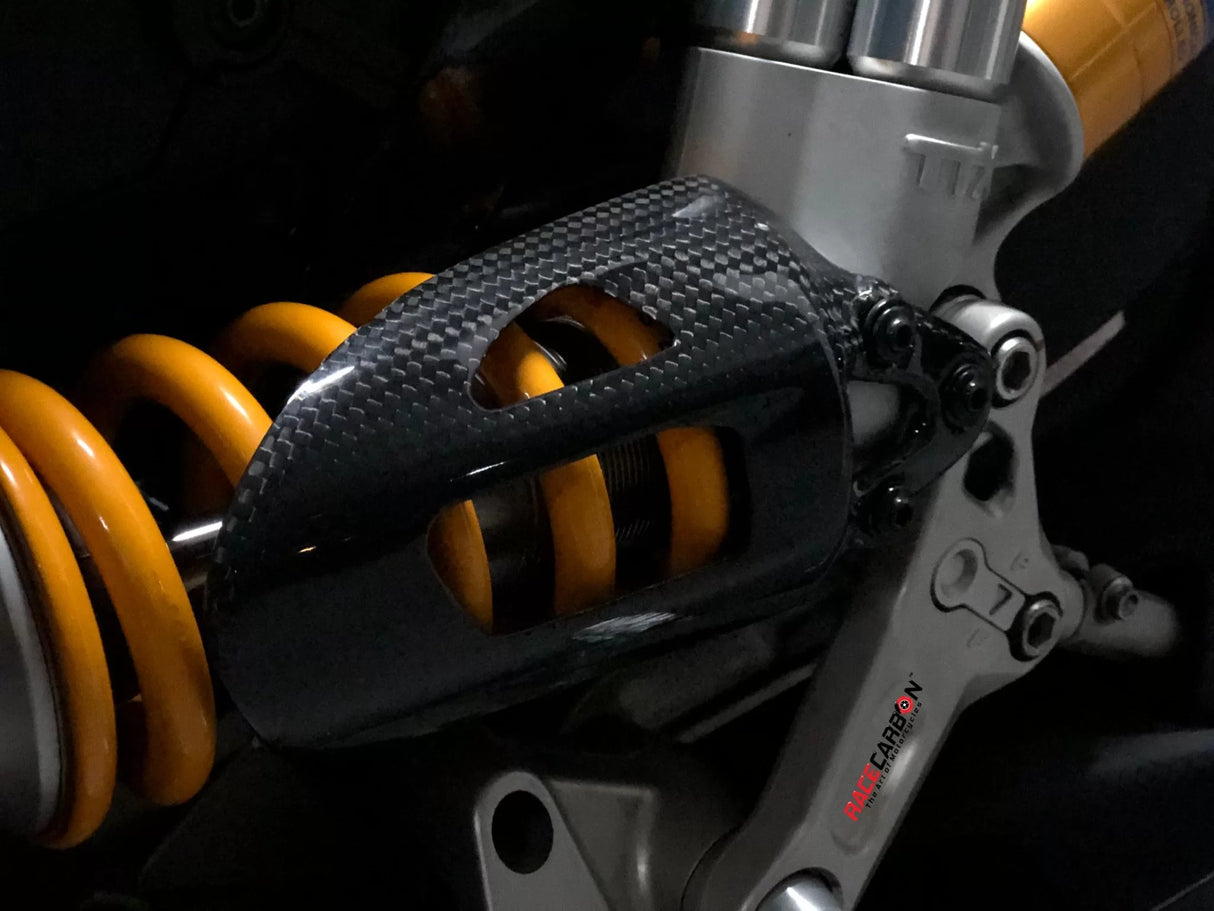 DUCATI 899/959/1199/1299 Panigale Carbon Fiber Shock Absorber Cover