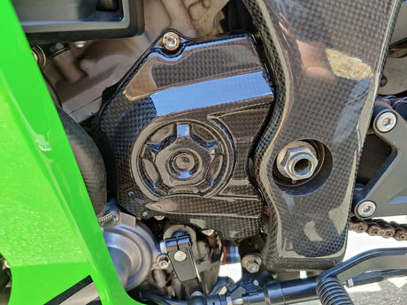 Kawasaki ZX10R 2016-2024 Carbon Fiber Sprocket Cover