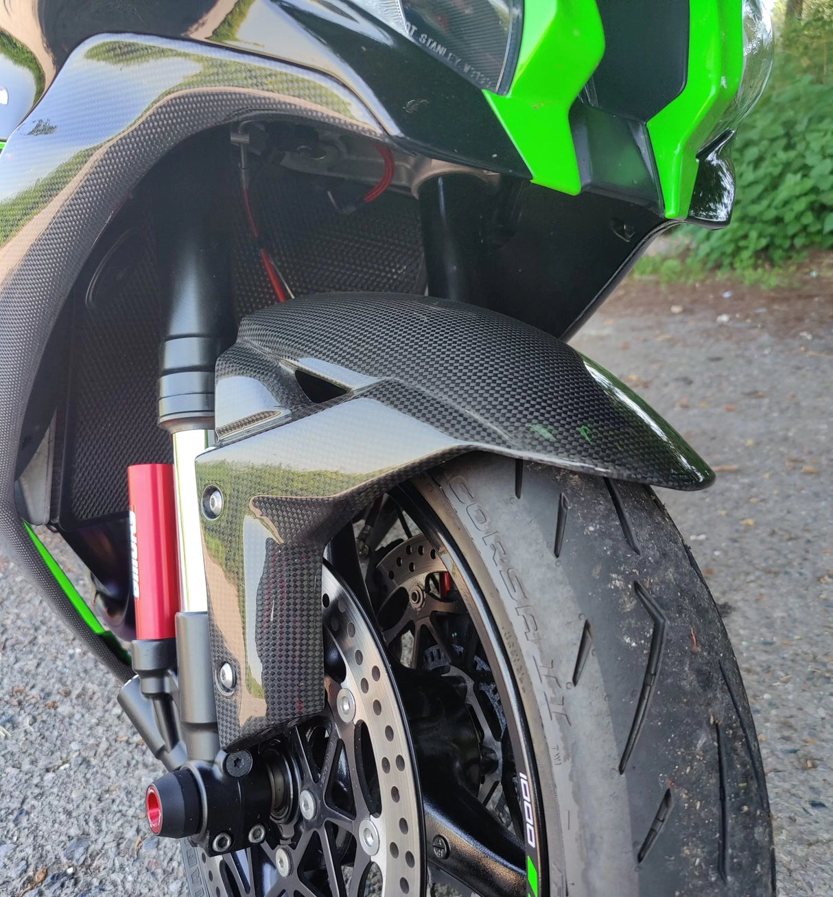 Kawasaki ZX10R 2016-2024 Carbon Fiber Front Fender