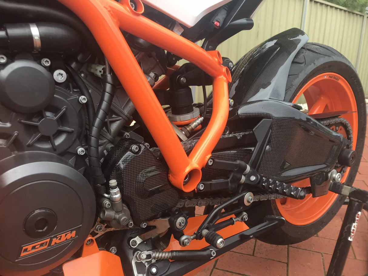 KTM RC8 2008-2016 Carbon Fiber Rear Hugger