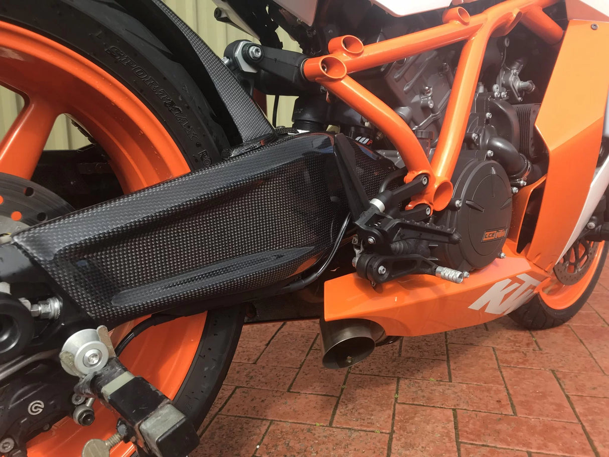 KTM RC8 2008-2016 Carbon Fiber Swingarm Covers