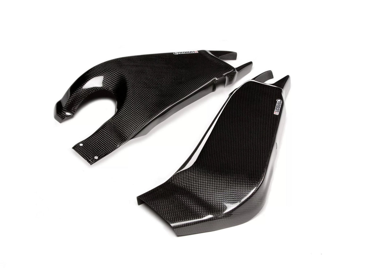 Kawasaki ZX-6R 2009-2024 Carbon Fiber Swingarm Covers