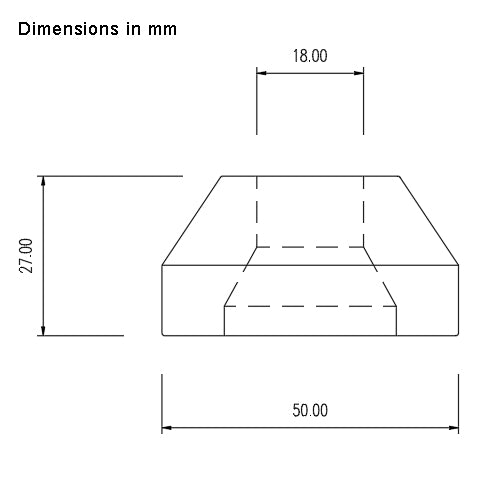 Bottom out Bumper 18mm H27 BMW and Road bikes - Lainer Suspension