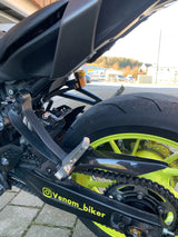 YAMAHA MT07 FZ07 2014-2024 Carbon Fiber Rear Hugger