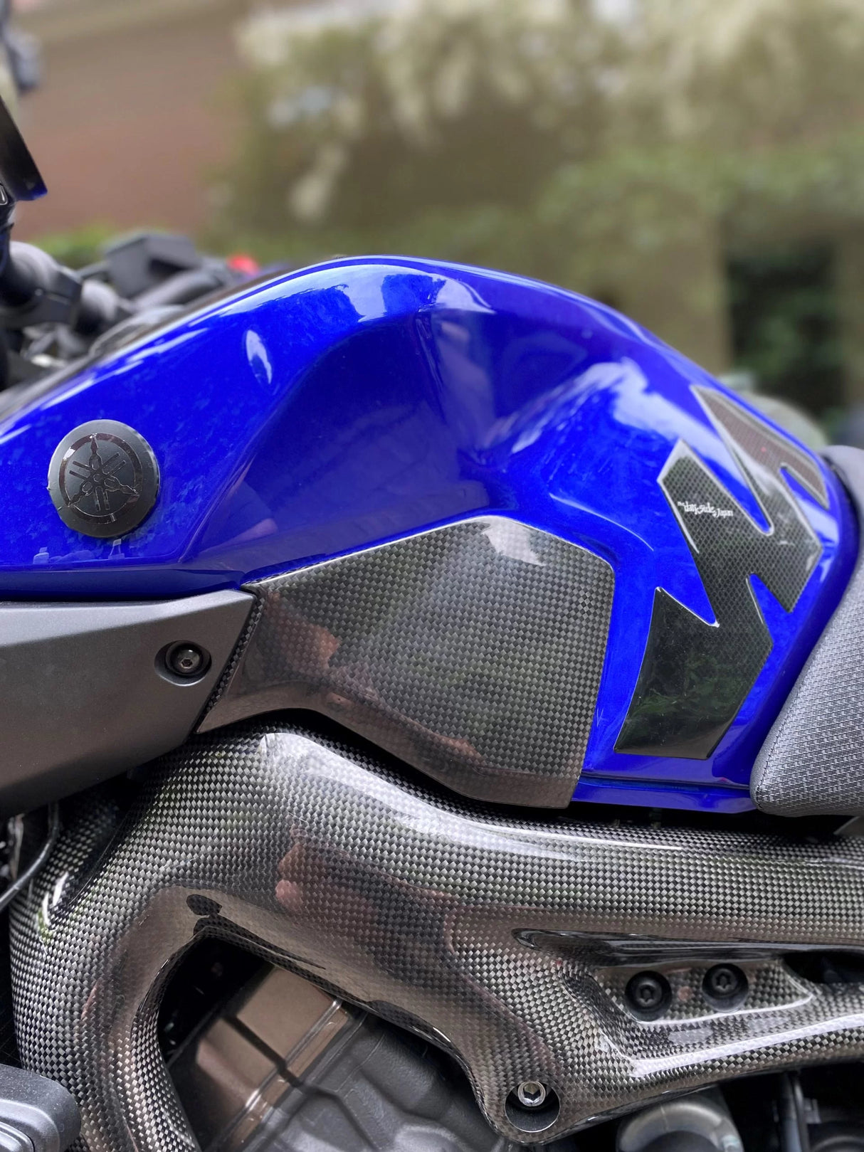 YAMAHA MT09 FZ09 2013-2020 Carbon Fiber Side Tank Panels