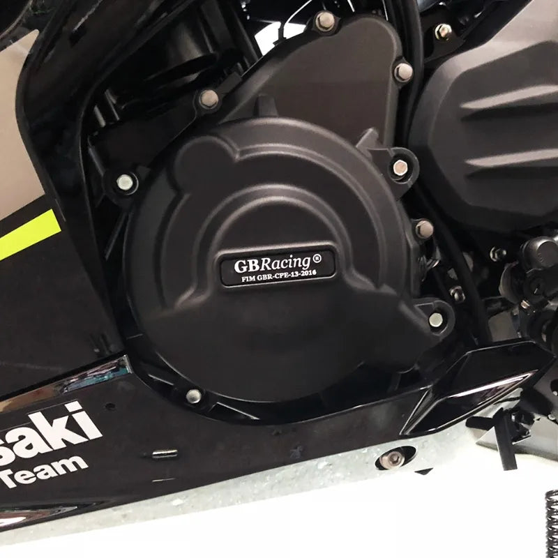 NINJA 400 2018-23 & NINJA 500 2024 SECONDARY ENGINE COVER SET