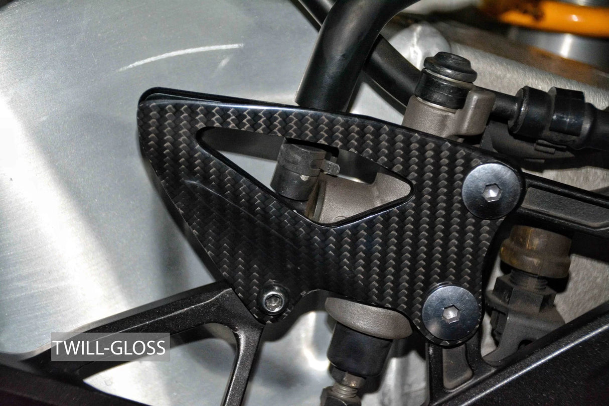 YAMAHA R1 2015-2024 Carbon Fiber Heel Plates