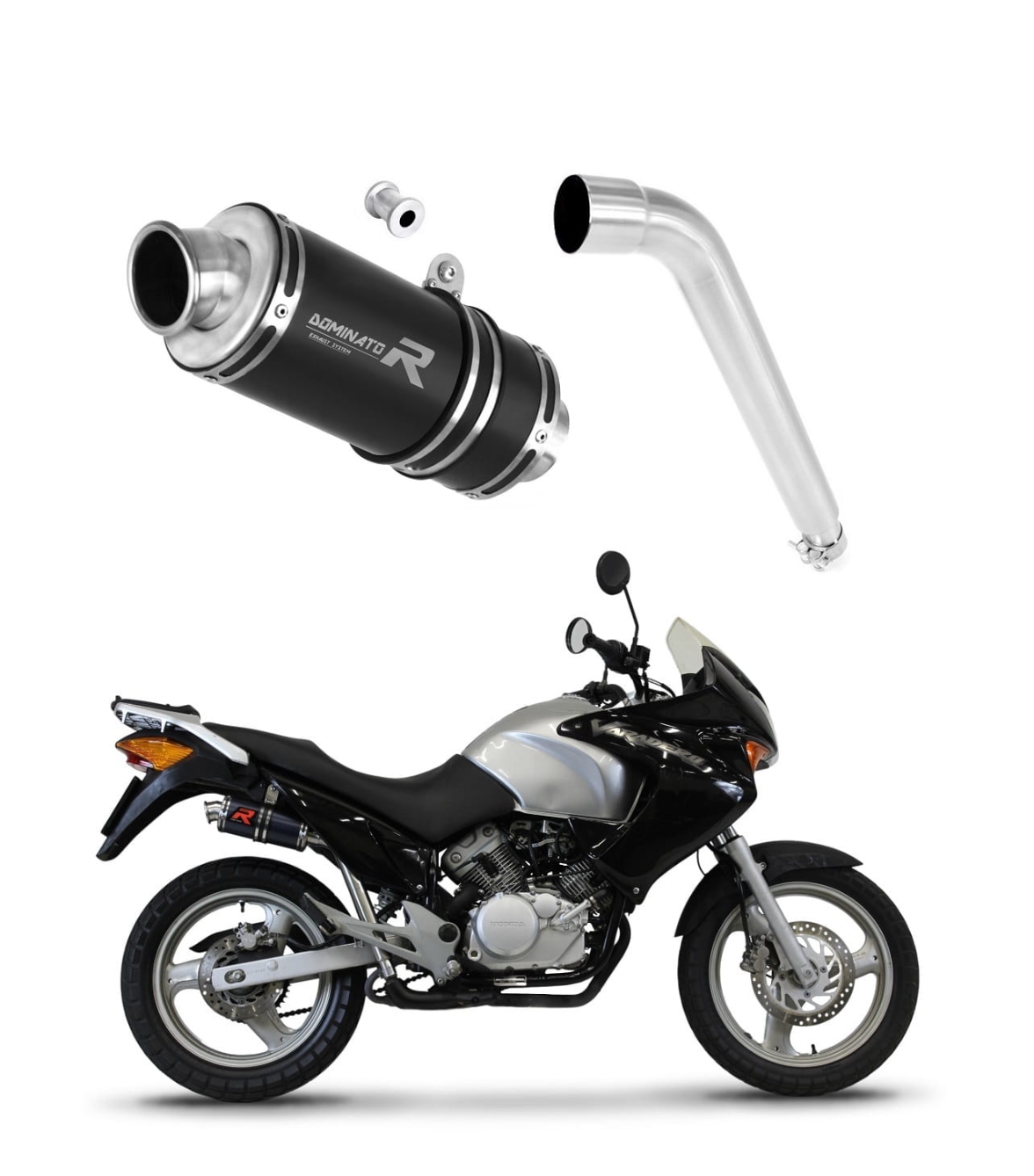 Dominator Exhaust Silencer Honda XL 125 V Varadero 2001 - 2006