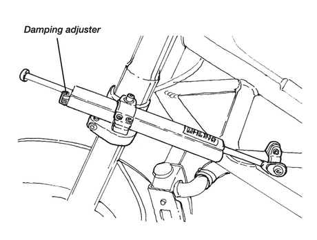 Ohlins Steering Damper SD 154 Ducati Monster