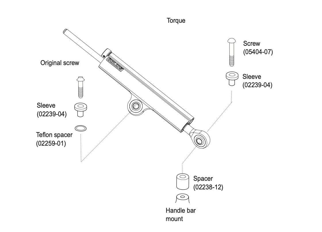 Ohlins Steering Damper SD 040 Ducati Panigale