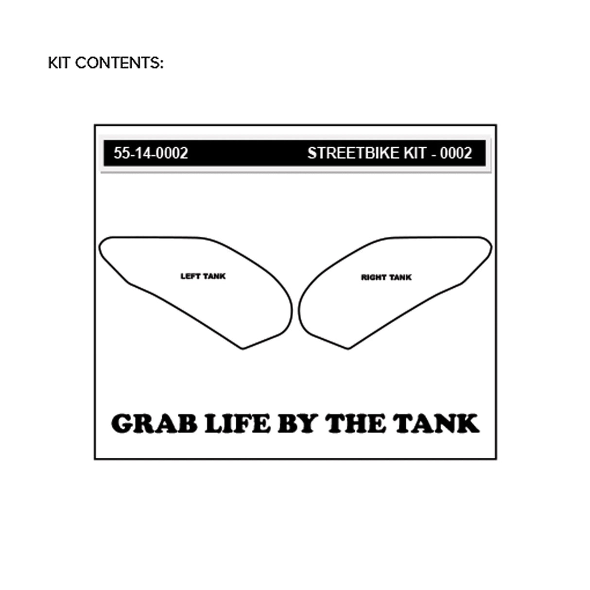 YZF-R1 2004 - 2006 Tank Grips