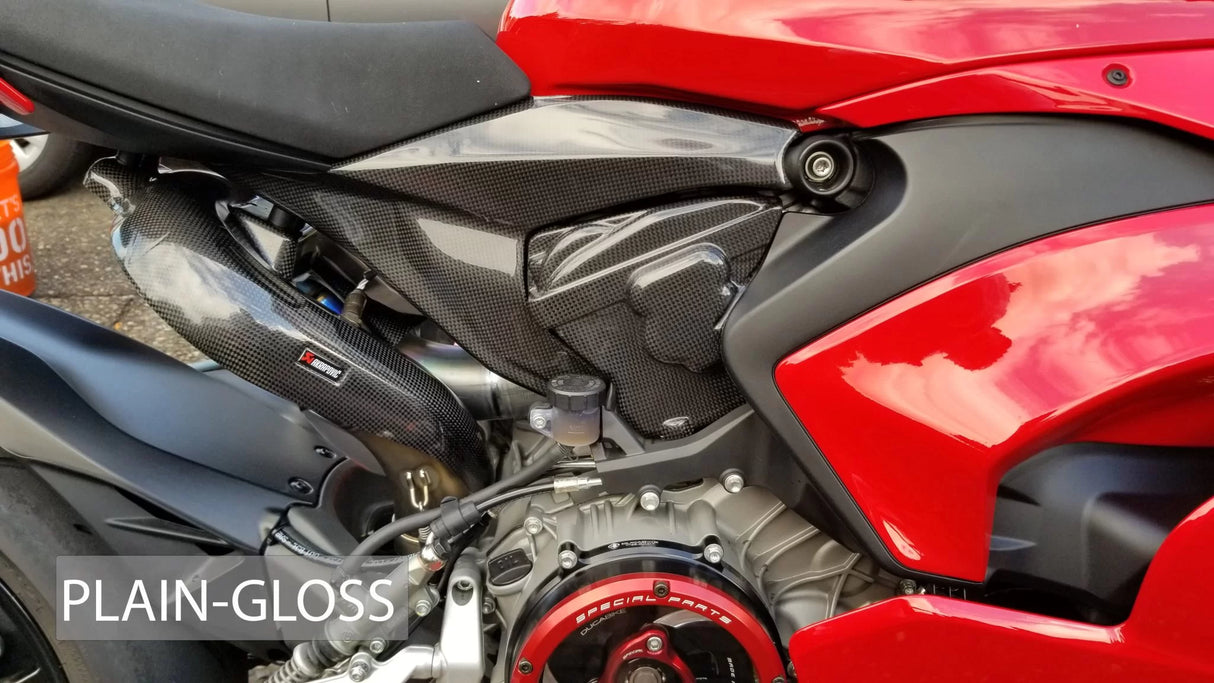 DUCATI Panigale V2 Carbon Fiber Engine Cam Covers