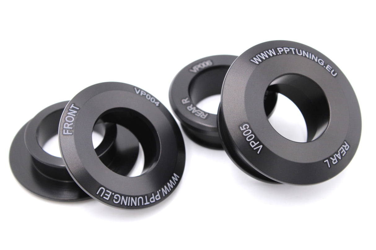 Captive wheel spacers, ZX-6R (2007-), kit front and rear wheel