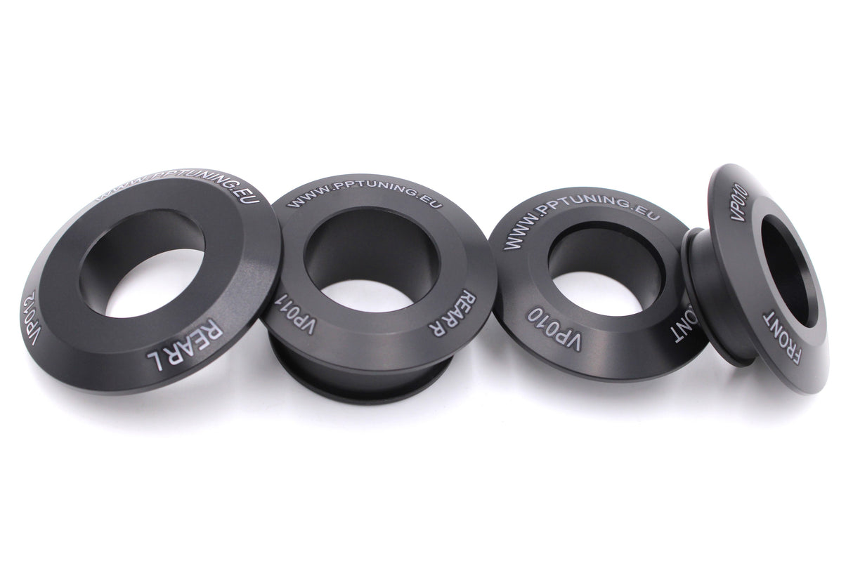 Captive wheel spacers, CBR 600RR (2007-), kit front and rear wheel