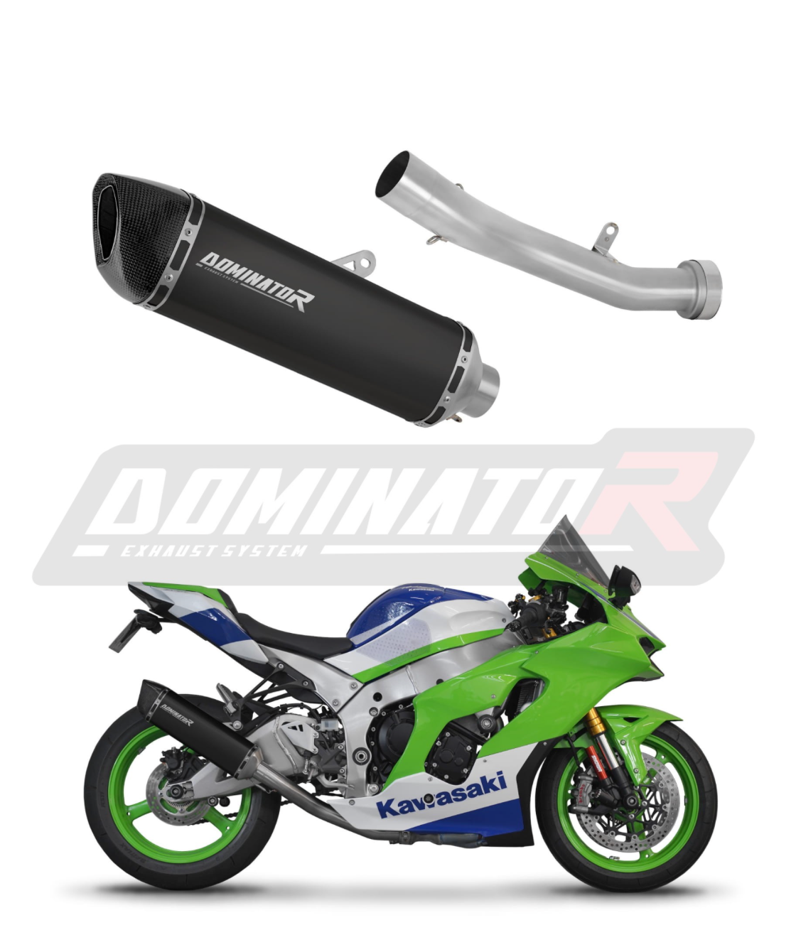 Dominator Exhaust Silencer Kawasaki ZX10R / RR 2021-2024