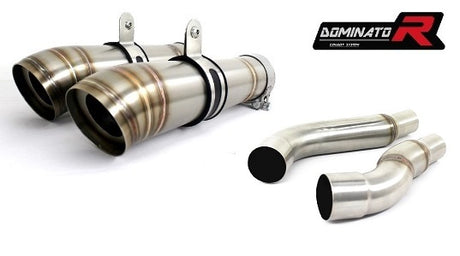 Triumph STREET TRIPLE 675 2007 - 2012 Exhaust Silencer Muffler GP2 + dB killer medium 20 m.