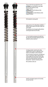 Fork Cartridge KIT F20K MONSTER 1100 EVO 2011 - 2013