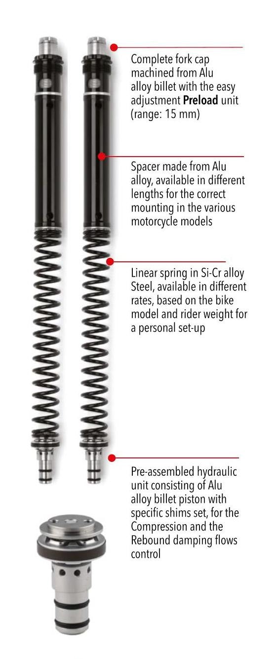 Fork Spring KIT FSE VERSYS 300 2017 - 2020