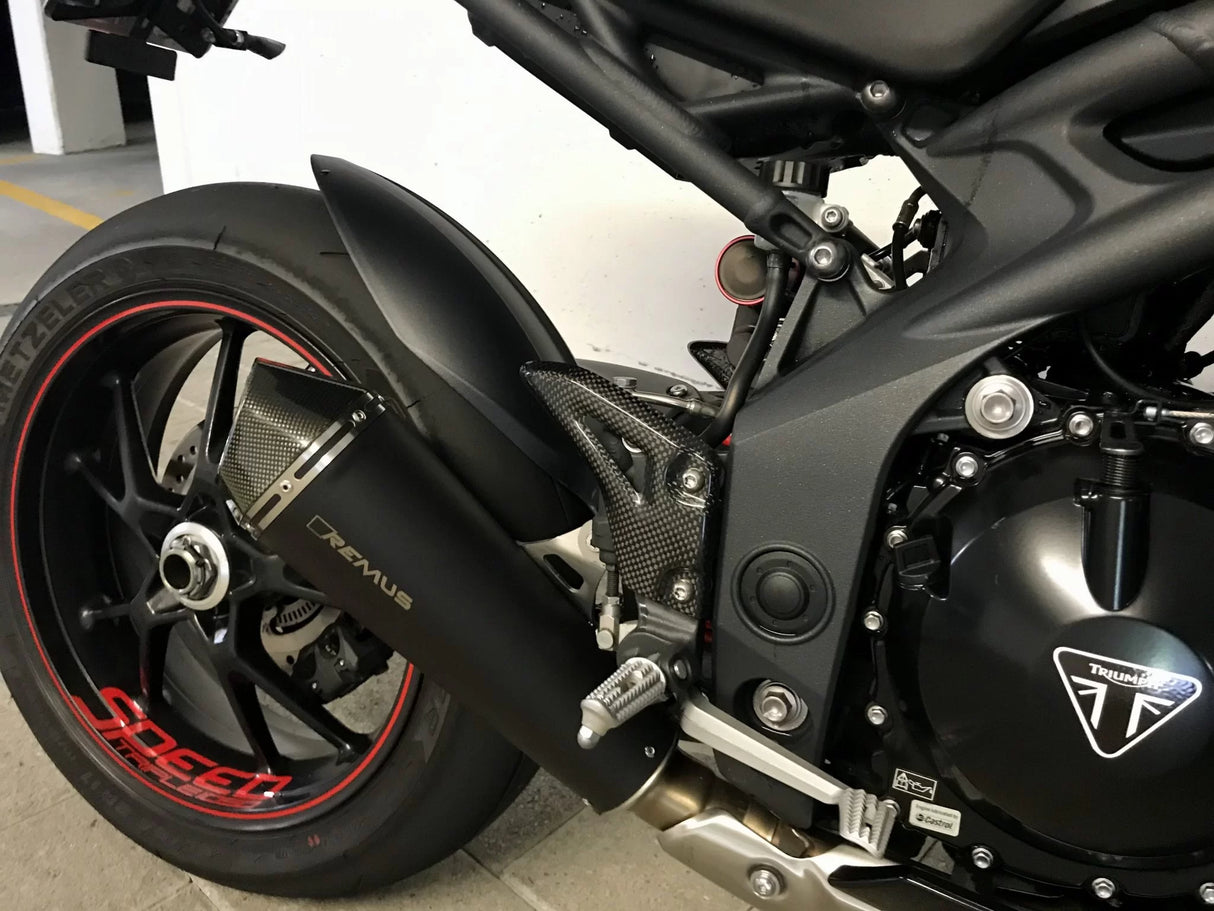 TRIUMPH Speed Triple 1050 2011-2015 Carbon Fiber Heel Plates