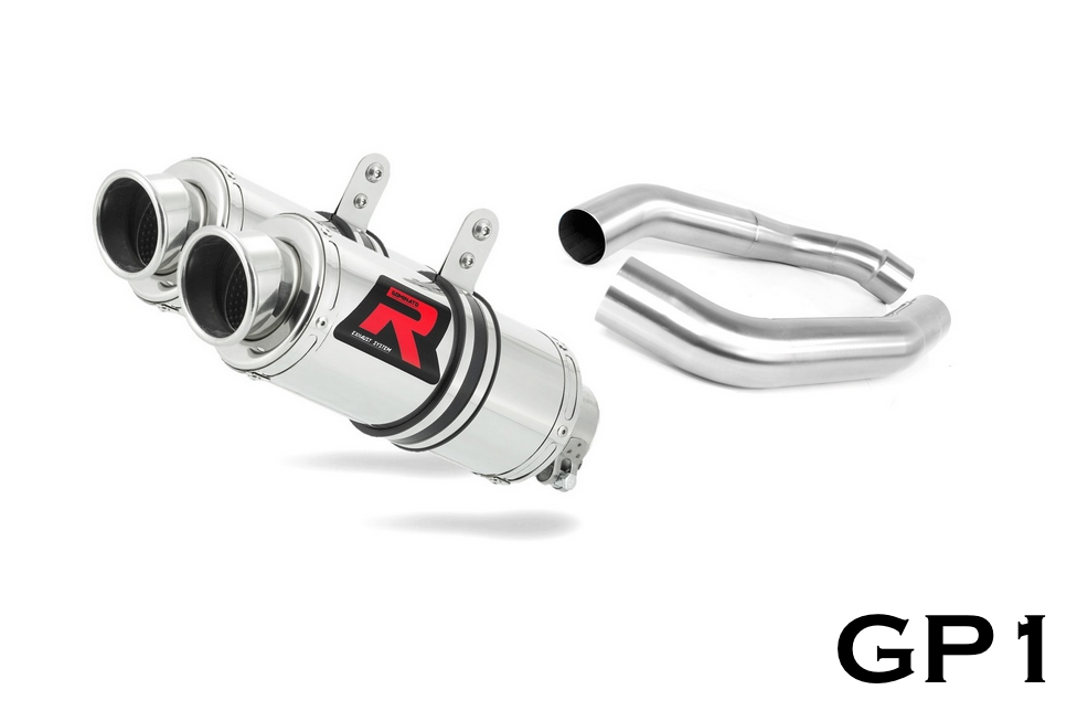 Dominator Exhaust Silencer Honda CBR 1000F Dual 1988 - 2000