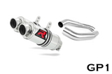 Dominator Exhaust Silencer Honda CBR 1000F Dual 1988 - 2000