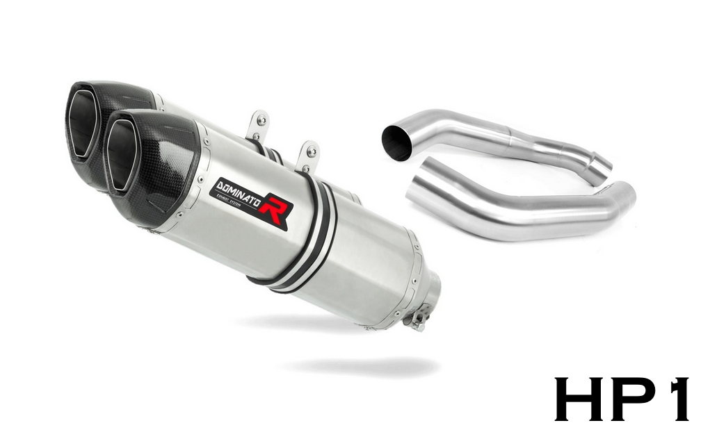 Dominator Exhaust Silencer Honda CBR 1000F Dual 1988 - 2000