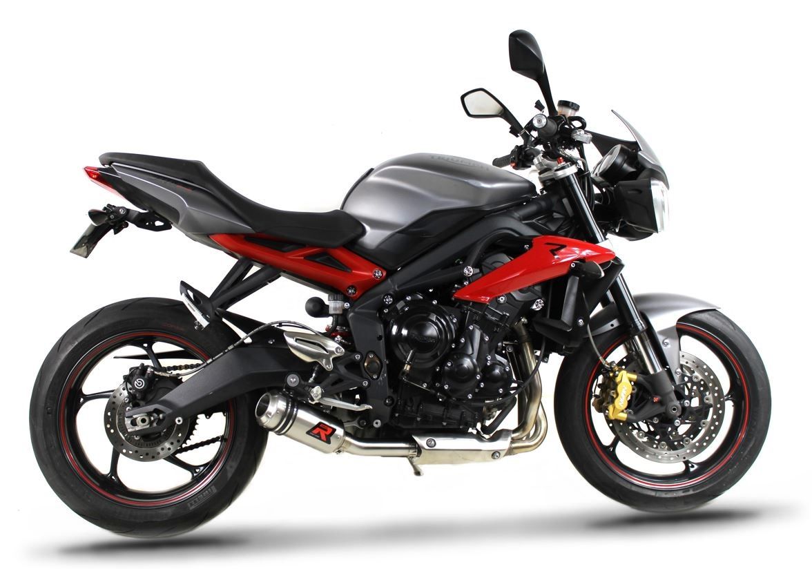 Dominator Exhaust Silencer STREET TRIPLE 675 2013-2016