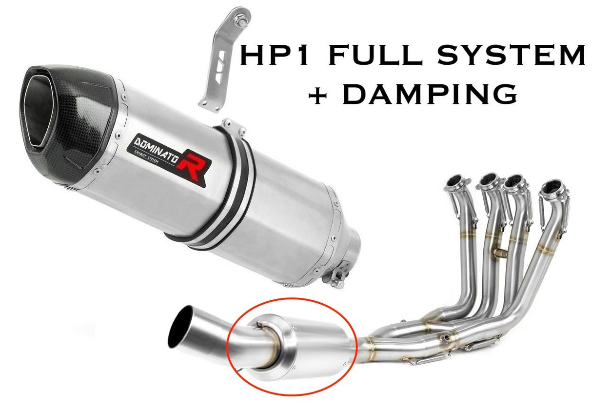 Dominator FULL Exhaust System S1000RR 2009-2011