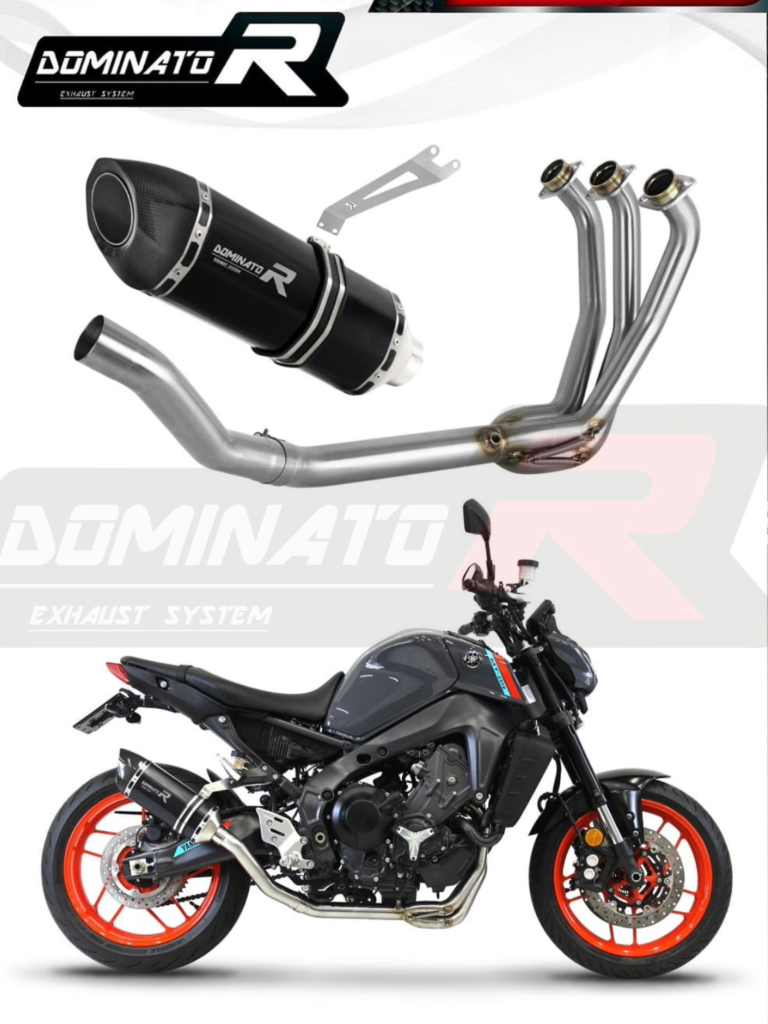 Dominator FULL Exhaust System MT-09 2021-2023