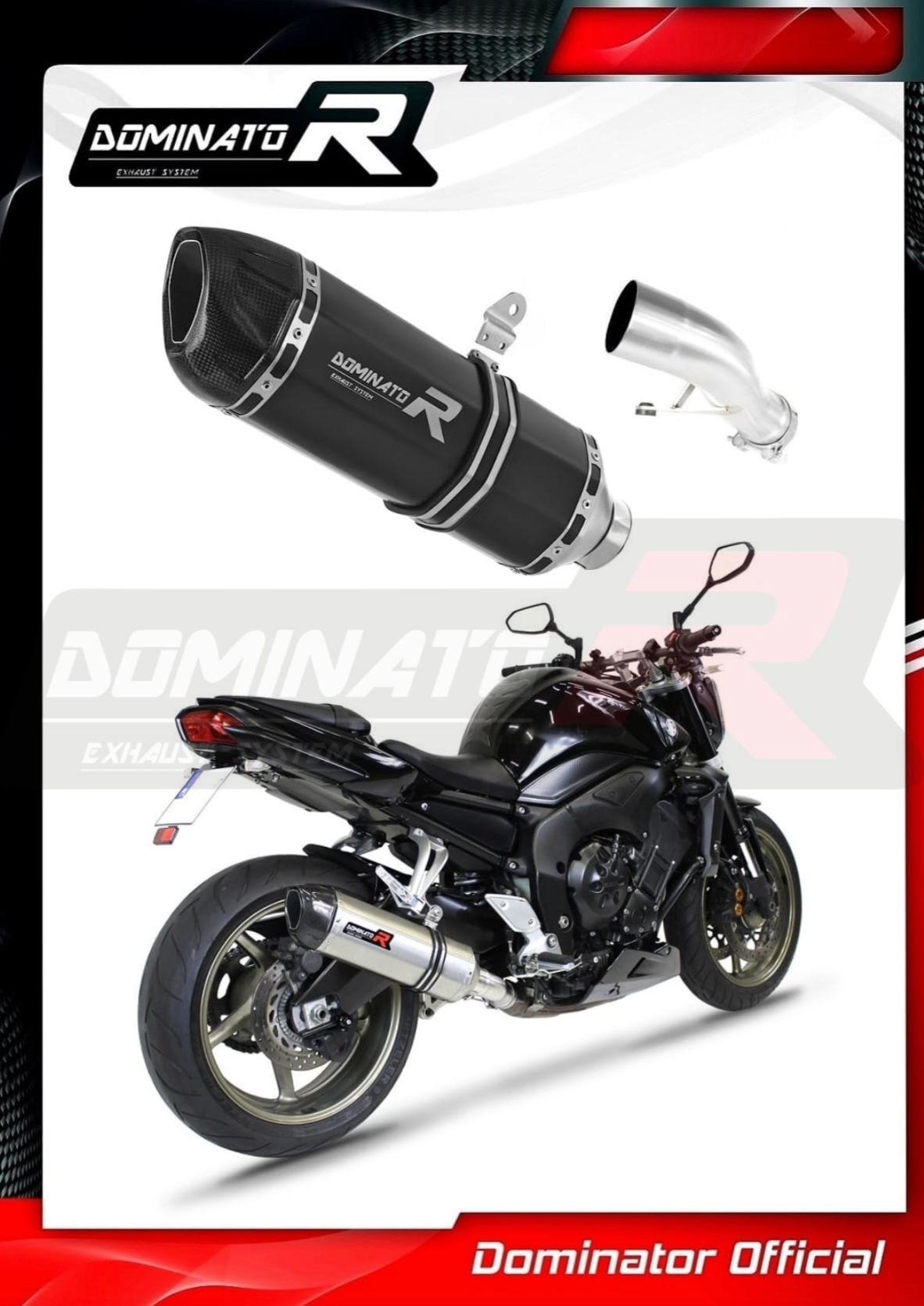 Dominator Exhaust Silencer FZ1 2006-2015