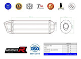 Dominator Exhaust Silencer SPYDER 990 RS 2007-2012